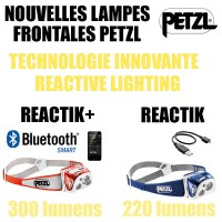 Lampes frontales Petzl